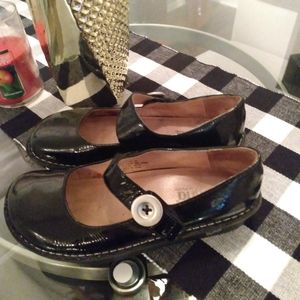 Women's black alegria shoes